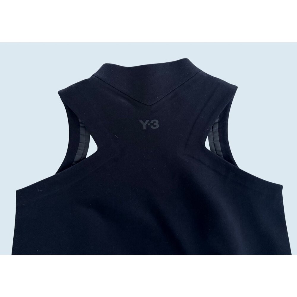 ADIDAS x Yoshi Yamamoto Racerback  Sleeveless Black Top Shirt Size M - Picture 6 of 8